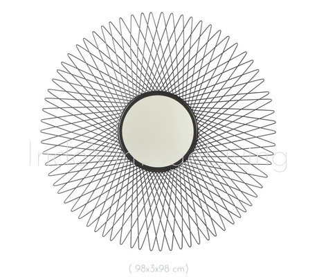 Round Wall Mirror von Indo Vintage Living