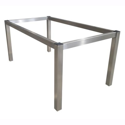 Tischgestell Edelstahl nach Maß von Holzner Edelstahl Design