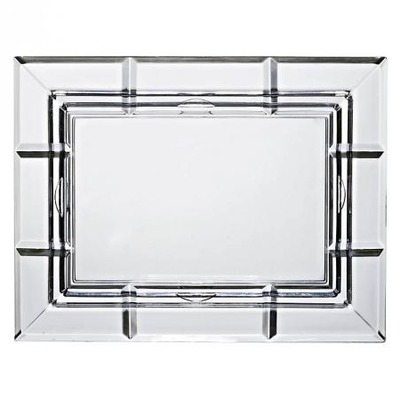 Bilderrahmen Mona Galerie 16,5x21,5x2cm, transparent, Bleikristall von CRISTALICA