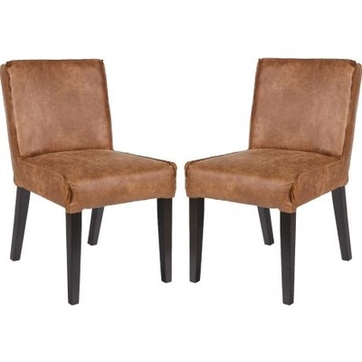BePureHome Rodeo Stuhl - Set aus zwei Stühlen, cognac von EIKORA