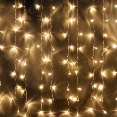 Hengda LED Lichtervorhang Weihnachtsbeleuchtung 3x3M Lichternetz string Lichterkette von HENGDA