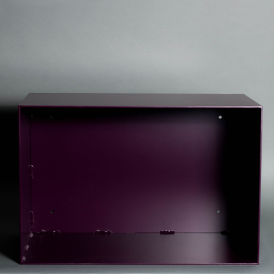 Stahlregal | 4mm purple | Stahl | Lasercut | 90er Design | Moderne | Regal von DiaDorn Interior