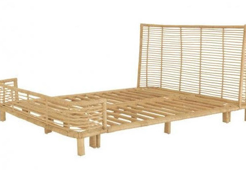 Einzelbett Doppelbett Betten Rattanbett Rattan Bett Schlafzimmerbett Tagesbett Einzelbetten Doppelbetten wird von Hand aus Rattan gefertigt. Gegen Aufpreis ist die Lieferung mit der Matraze und den Kissen möglich Single double beds Rattan bed Rattan bed von www.TAR-SHOP-BALI.com