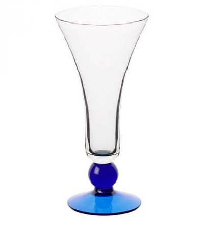 Eiscremeglas Lazio Amore Vero 24cm, Blau, Glas von CRISTALICA