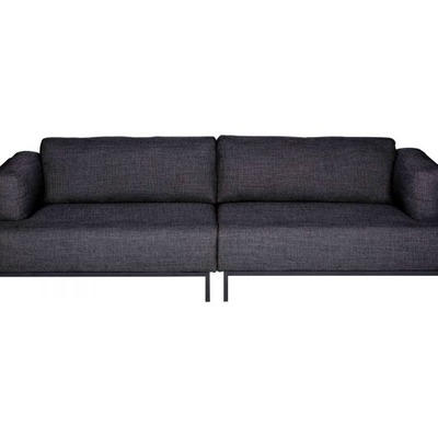 Woood Uma Sofa 3-Sitzer, anthrazit von EIKORA