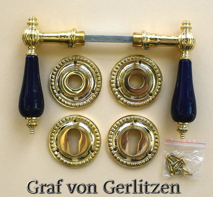 Graf von Gerlitzen von Messing-Türgriffe