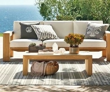 Sofa Outdoor Lounge Gartenmöbel Loungesofa Gartensofa Teakholz Couch Terrassen Sitzmöbel Outdoorsofa von TARSHOPBALI
