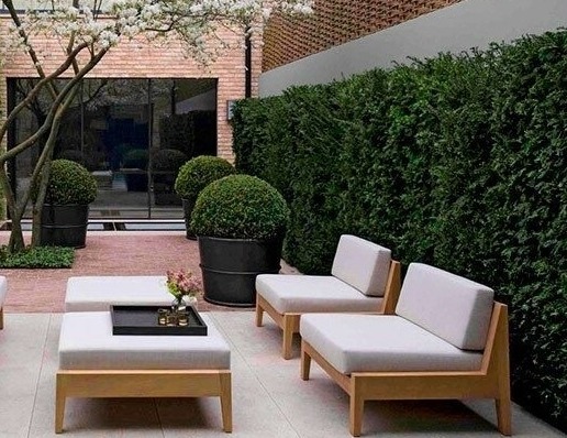 Sessel Gartensessel Lounge Outdoor Stuhl Outdoorsessel Teakholz Gartenmöbel Sitzmöbel Terrasse von TARSHOPBALI