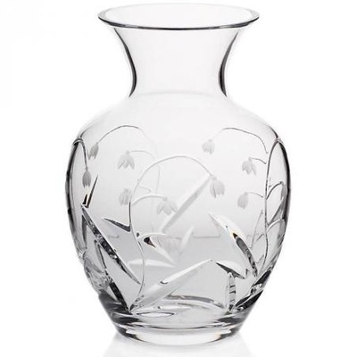 Vase aus Bleikristall 24cm, transparent von CRISTALICA