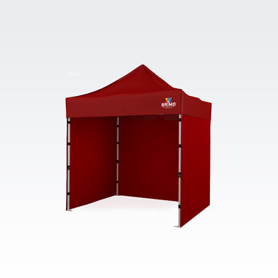 Faltzelt 2x2m Rot von Brimo