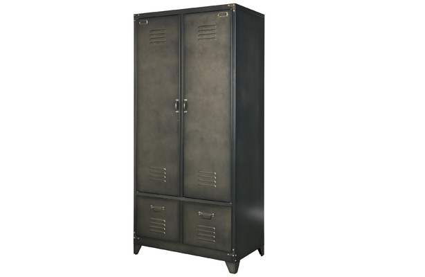 VT Wonen Locker Metall Spindschrank schwarz von EIKORA