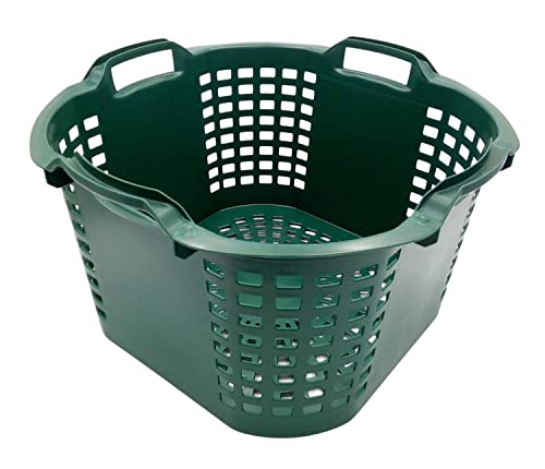 1a-Handelsagentur Unikorb versch.Farben und Größen Wäschekorb, Farbe:grün;Größe:50 Liter von BURI