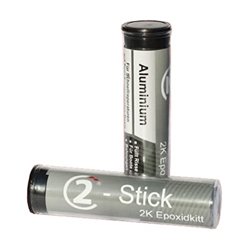 2C-Stick Aluminium 2K-Epoxidkitt 56g Rolle von 2Construct