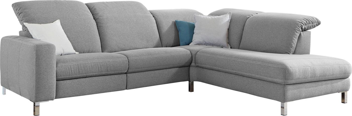 3C Candy Ecksofa L-Form, Polsterecke, wahlweise mit Relaxfunktion von 3C Candy