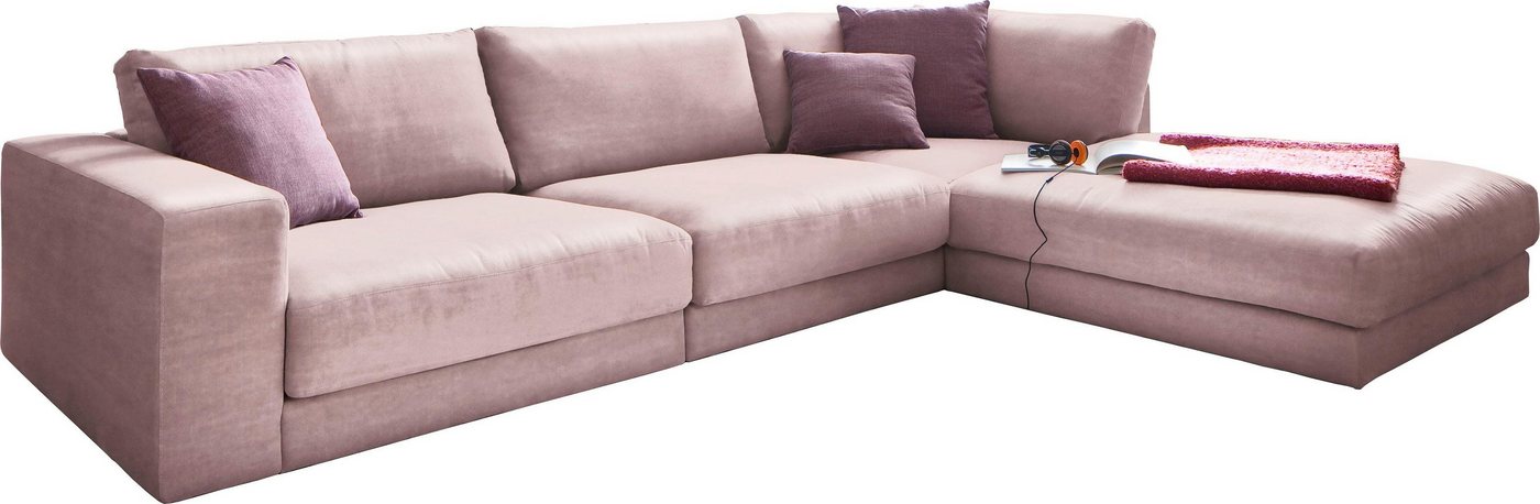 3C Candy Ecksofa Enisa II L-Form, bestehend aus Modulen, daher auch individuell aufstellbarbar von 3C Candy