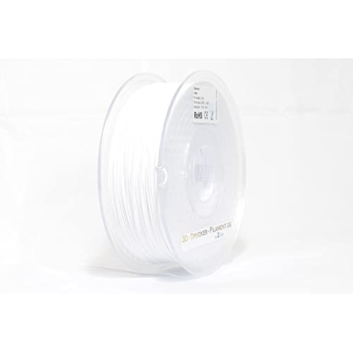 Z3D® Drucker Filament ABS 2,85mm 1kg WEIß von 3D-Drucker-Filament.de