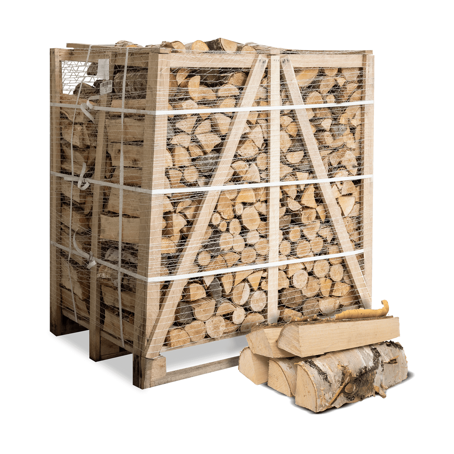 Heizfuxx Brennholz Birke 1 RM 500kg von Heizfuxx