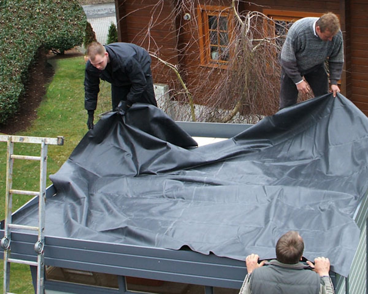 EPDM Folienset Nr. 140 - 762 x 575 cm von 4 Home and Garden