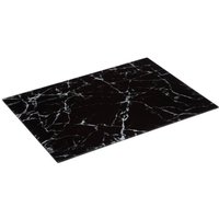 5five - dekorative glasplatte 40 x 30 schwarzer marmor - Schwarz marmoriert von 5FIVE