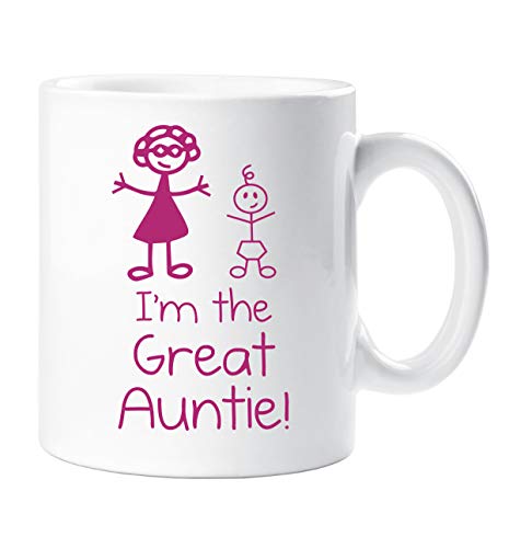 Ich Bin der Große Auntie Tasse Geschenk Keramiktasse Geschenk Familie Neugeborenes Baby von 60 Second Makeover Limited