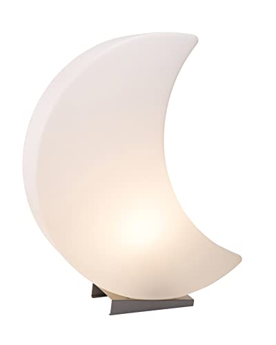 8 seasons design Shining Moon LED Mondlampe (60 cm, weiß) E27 Fassung inkl. Leuchtmittel in warmweiß, Nachttischlampe beleuchtet, Lampe Kinderzimmer, Deko Schlafzimmer, Innen- und Außenbereich von 8 seasons