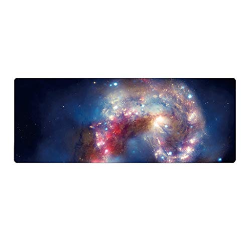 Gaming Mauspad, Multifunktionales Mauspad, Mouse Pad, Gaming Mousepad pc Unterlage, Mauspad Computer, Maus Pad 80 x 30 cm, Extended Gaming Matte Large Size, Mouspad Gamer rutschfest (L) von 95