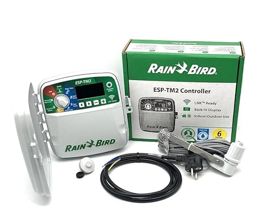 easystart Steuergeräteset Rain Bird inkl. TM2 + Regensensor RSD-BEX (6 Zonen) von A.N. - Regenengel