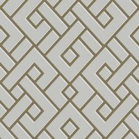 Edle Tapete grau gold Elegante Art Déco Vliestapete geometrisch für Esszimmer und Wohnzimmer 20er Jahre Wandtapete aus Vlies und Vinyl - Grey, Gold, von A.S. CREATIONS