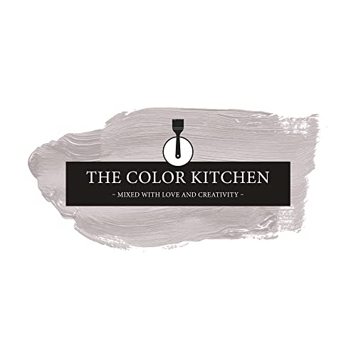 THE COLOR KITCHEN helle Wandfarbe - Malerfarbe für Wohnzimmer und Schlafzimmer - matte Innenfarbe in Grau - 2,5l Deckfarbe in TCK2001 von A.S. Création