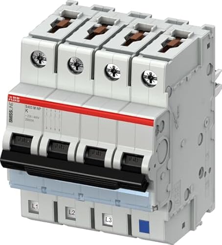 ABB Leitungsschutzschalter Typ K, 4-polig 1.6A 415V SMISSLINE TP DIN-Schienen-Montage von ABB