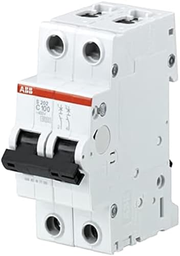 ABB S200 Leitungsschutzschalter Typ K, 2-polig 80A System Pro M Compact DIN-Schienen-Montage von ABB