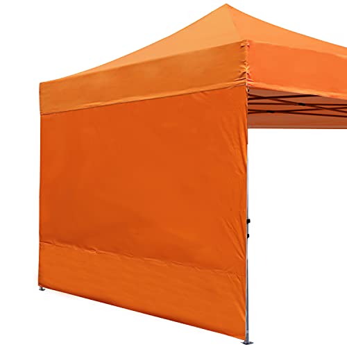 ABCCANOPY Seitenwand/Seitenteile für 3x3m pavillon,3x6m pavillon,partyzelt,festzelt|Wasserabweisend|ohne Fenster,Orange von ABCCANOPY