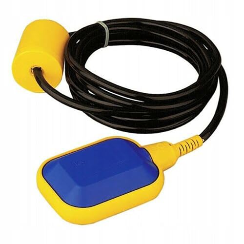 Schwimmerschalter Wasserstandsregler 5m Kabel für Tauchpumpe Pumpe 125/250V 10A rechteckig von ADELID