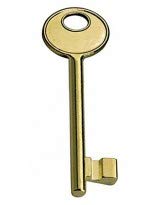 Schlüssel für AGB Patent Farbe Messing poliert lackiert Nr. 11 Öffnet alle Patentschlösser AGB Nr. 11 von EFFEDIELLE
