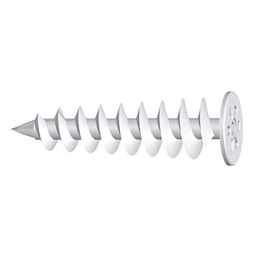 10x 50/85mm Schneckendübel Dämmstoffdübel Spiraldübel Hartschaumdübel (50mm) von AGROHIT