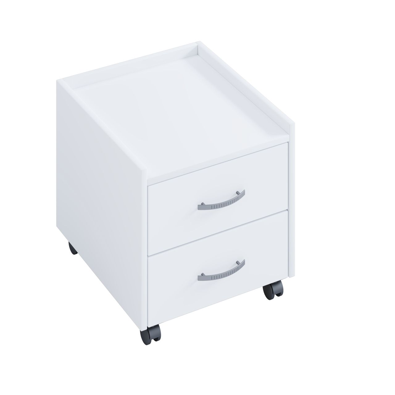 Bürocontainer-Rollschrank Schubladen Kinderzimmer Home office-Weiß von AI SEN Consulting GmbH