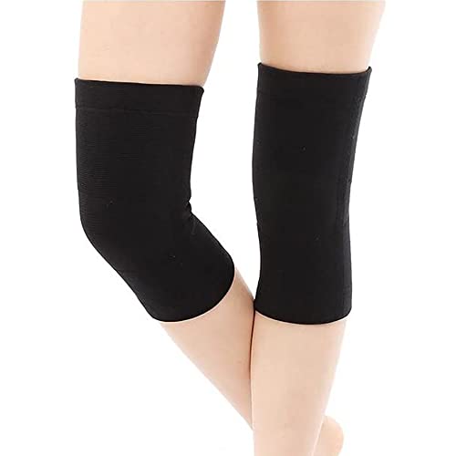 AIDIER Unisex Winter Kniewärmer mit Plüsch Futter Thermische Knieschützer Therapie Knieschoner Arthritis Kaltes Knie Schmerzlinderung Kniebandage Warme Kaltes Knie Kniemanschette für Damen Herren von AIDIER