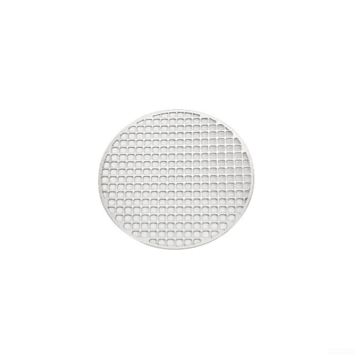 18–30 cm rundes Edelstahl-Grillnetz, Mehrzweck-Grillrost-Tablett für BBQ-Grillofen-Netz (22 cm) von AIDNTBEO