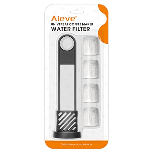 AIEVE Wasserfilter Starter Kit Kompatibel mit Nespresso Maschine, Kaffeemaschine Wasserfilter Zubehör für Nespresso VertuoPlus/Vertuo/Vertuo Next/Inissia/Instant Solo Espressomaschine von AIEVE