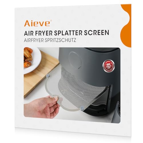 Aieve Luftfritteuse Spritzschutz für Ninja Speedi Air Fryer, Air Fryer Zubehör für Cosori Air Fryer 5Qt von AIEVE