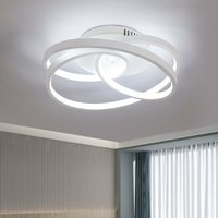 Led Deckenleuchte Moderne Lampe 40W 4500LM Weiß Kreative für Wohnzimmer Schlafzimmer Halle - Aiskdan von AISKDAN