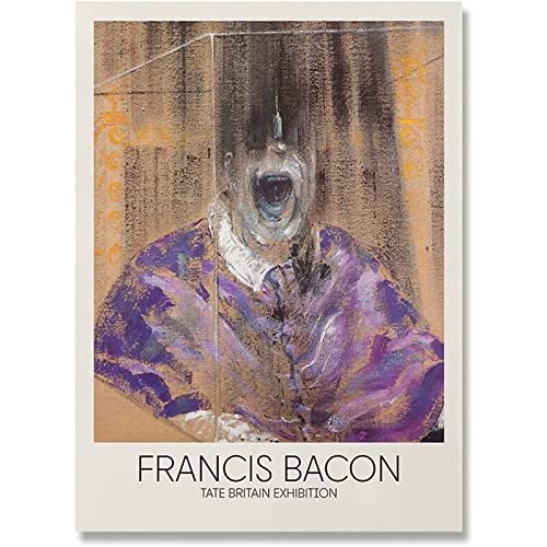 Francis Bacon Poster Abstrakte Figur Wand Bilder Francis Bacon Kunstdrucke äSthetische Bild Francis Bacon Bilder Wohnkultur Rahmenlos 40×50cm von AIVYNA