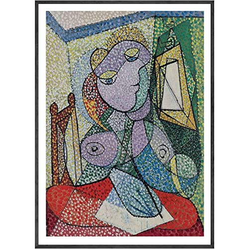 Pablo Picasso Poster Abstrakte Frau Leinwand GemäLde Pablo Picasso Wand Bilder Pablo Picasso Kunstdrucke Vintage Bild FüR Wohnkultur Rahmenlos 40×50cm von AIVYNA