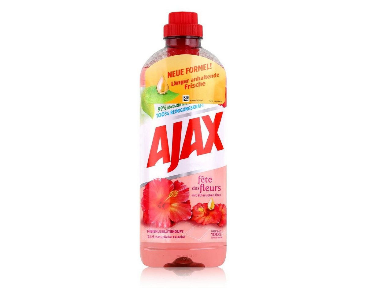 AJAX Ajax Allzweckreiniger Hibiskusblütenduft 1L - 100% Reinigungskraft (1e Allzweckreiniger von AJAX