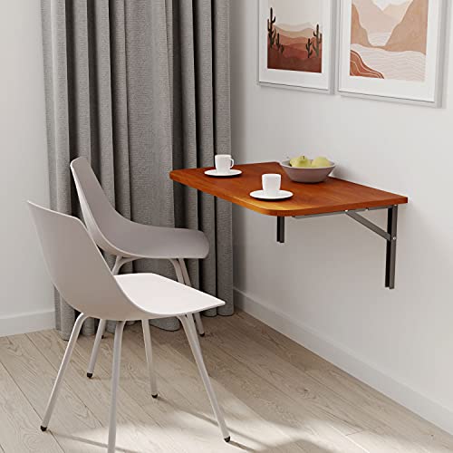 Mikon 70x50 | Wandklapptisch mit abgerundete Ecken Klapptisch Wandtisch Küchentisch Schreibtisch Kindertisch | Locarno von Mikon
