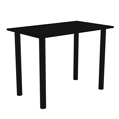 AKKE Esszimmertisch 100 cm x 50 cm Esstisch Kleiner Tisch Küchentisch Schreibtisch Dining Table Esszimmermöbel Schwarze Beine von AKKE