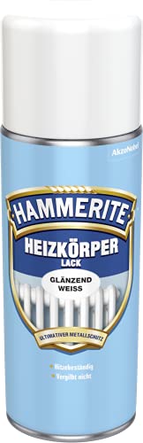 HAMMERITE HEIZKÖRPER-LACK GLÄNZEND WEIß 0,400L von HAMMERITE