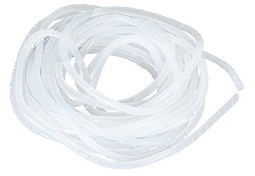Flexible-Kabelspirale Spiralschlauch Bündelung - Bündelbereich Ø 9-65 mm Länge 10 m Farblos Transparent KLAR von ALKAN