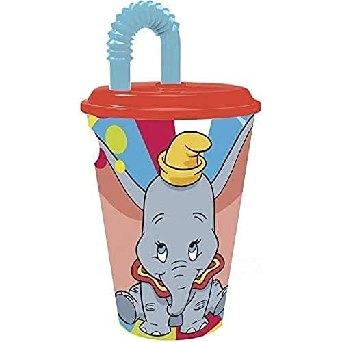 2638; Disney Dumbo Becher, 475 ml, wiederverwendbar, BPA-frei. von ALMACENESADAN