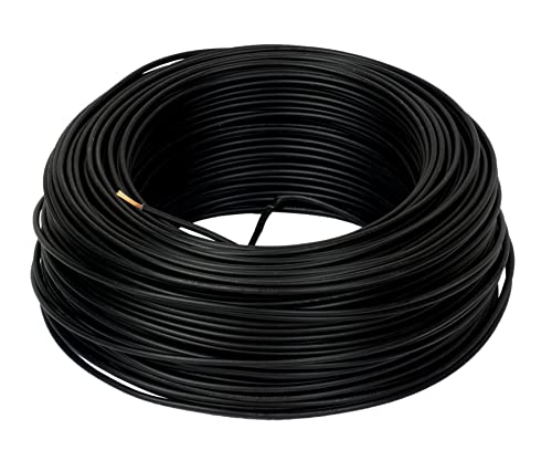 10 Meter ALPTEG H05V-K Kabel 0,5 mm² schwarz von ALPTEG